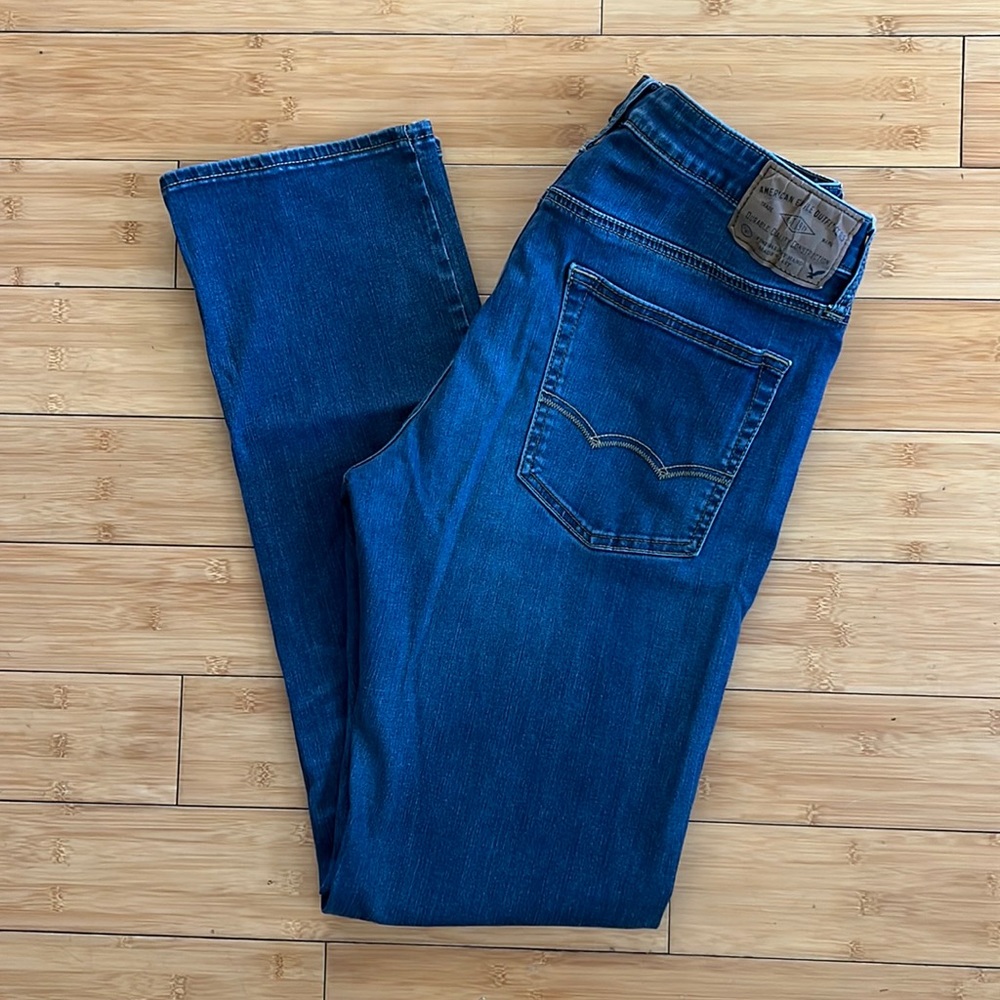 Men’s American Eagle Outfitters Extreme Flex Original Straight  jeans size 32x34